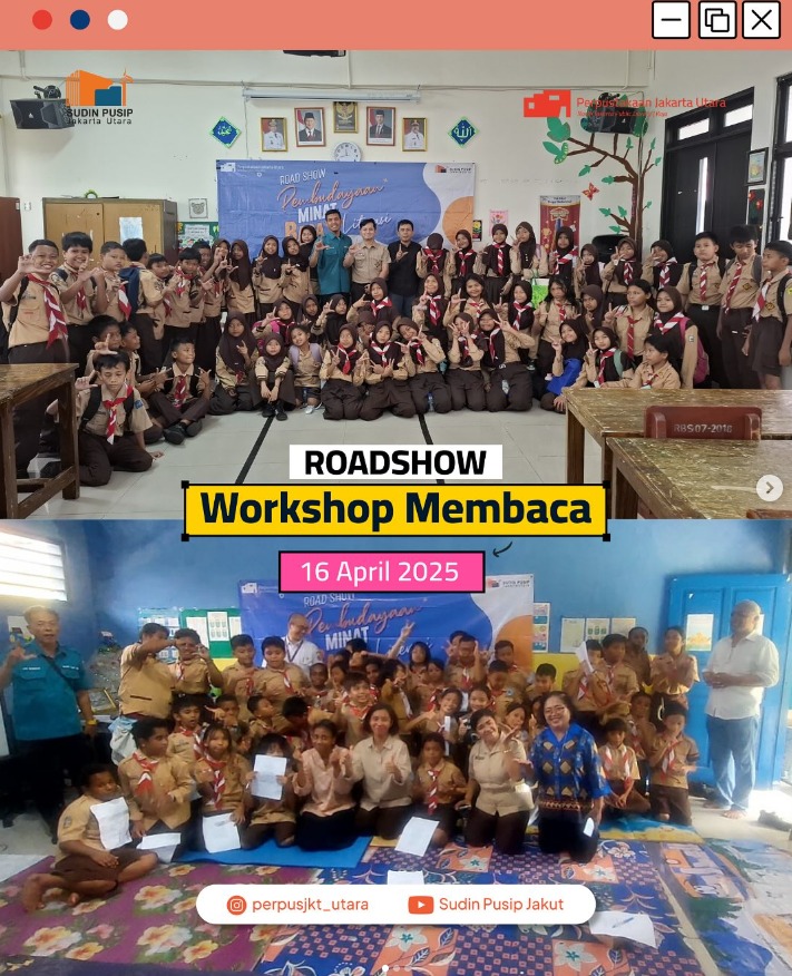 Roadshow Workshop Pembudayaan Minat Baca Dan Literasi